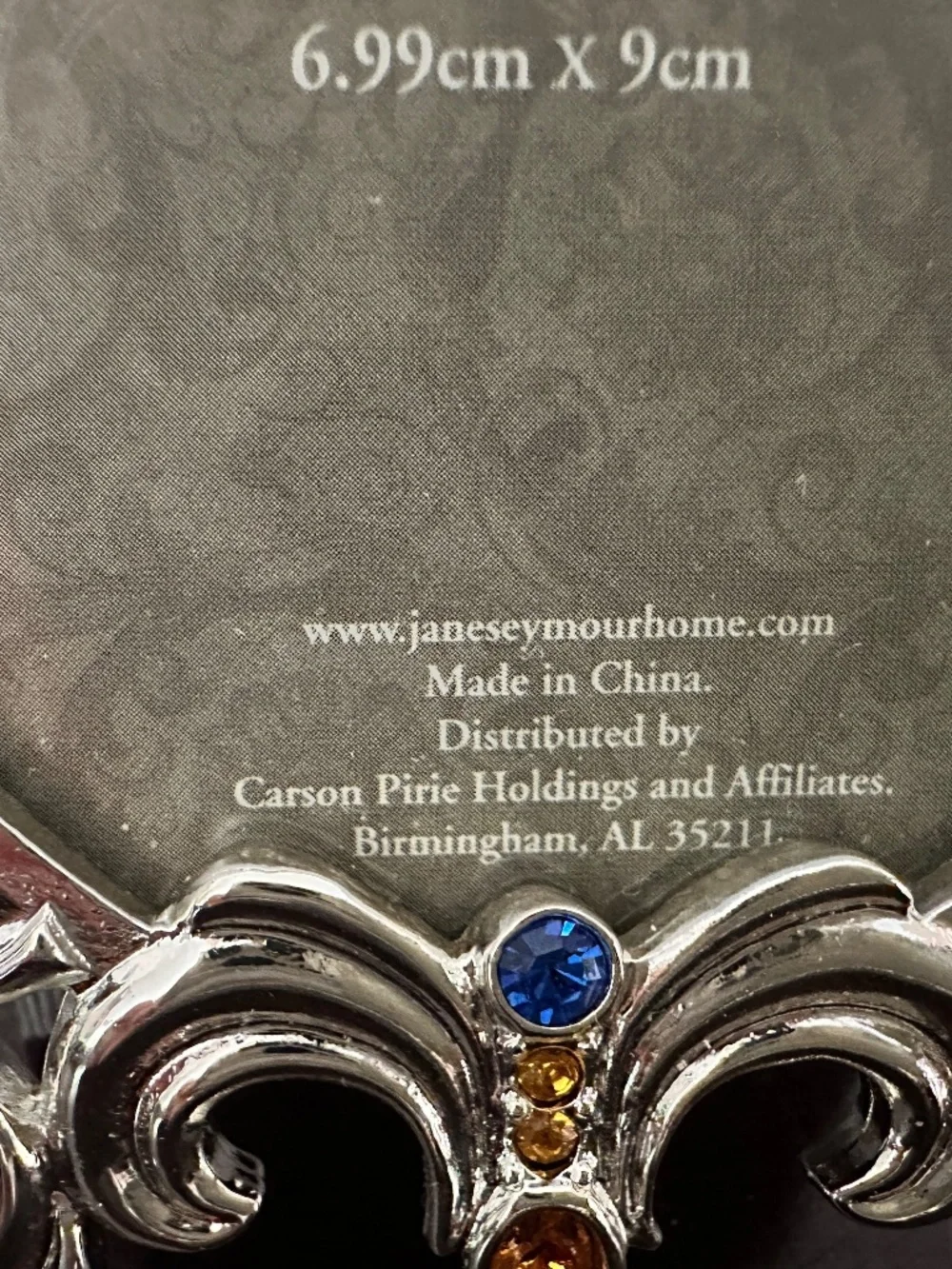 New Jane Seymour St Catherine’s Court Silver Tone 2.75